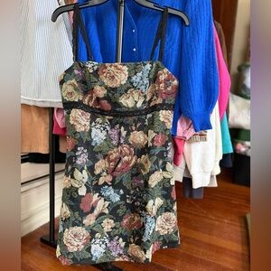 NWT Vintage Style Tapestry Dress / Medium / “Bright the Label”